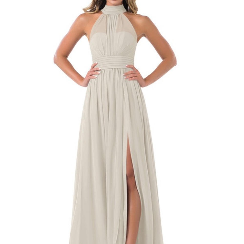 Azazie Iman Frost Bridesmaid Dress